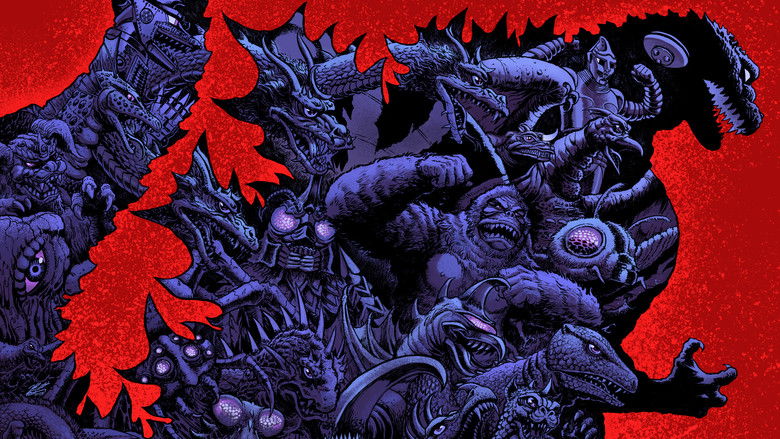 Backdrop de Godzilla - Col·lecció Showa
