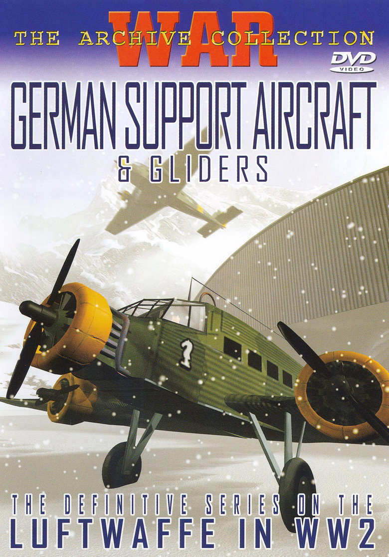 German Support Aircraft & Gliders of WWII — poster