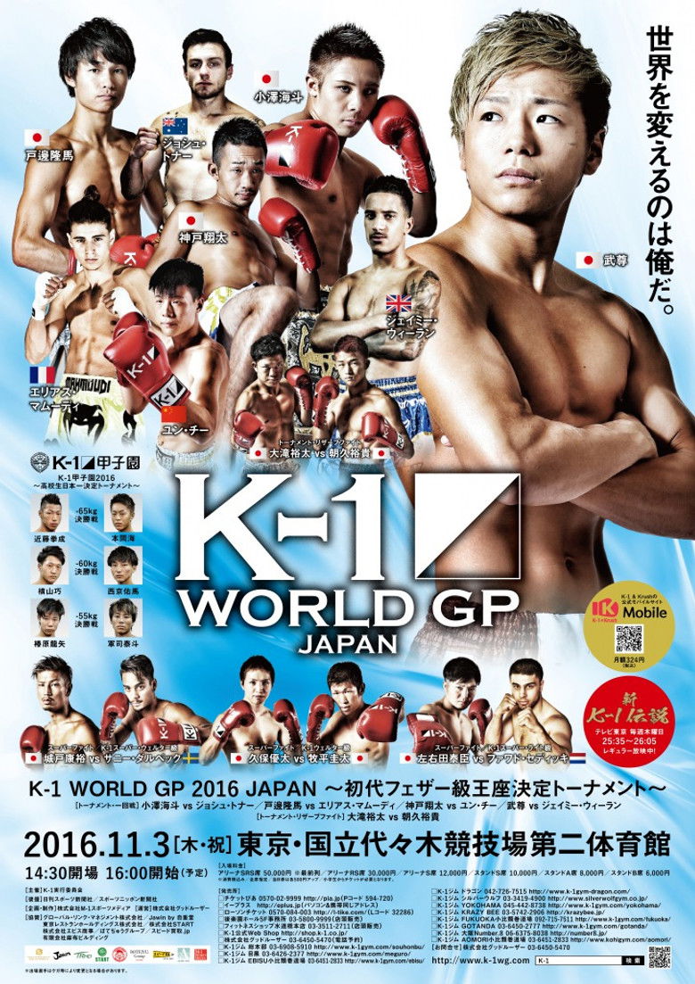 Imatge de K-1 WORLD GP 2016 JAPAN ～初代フェザー級王座決定トーナメント～