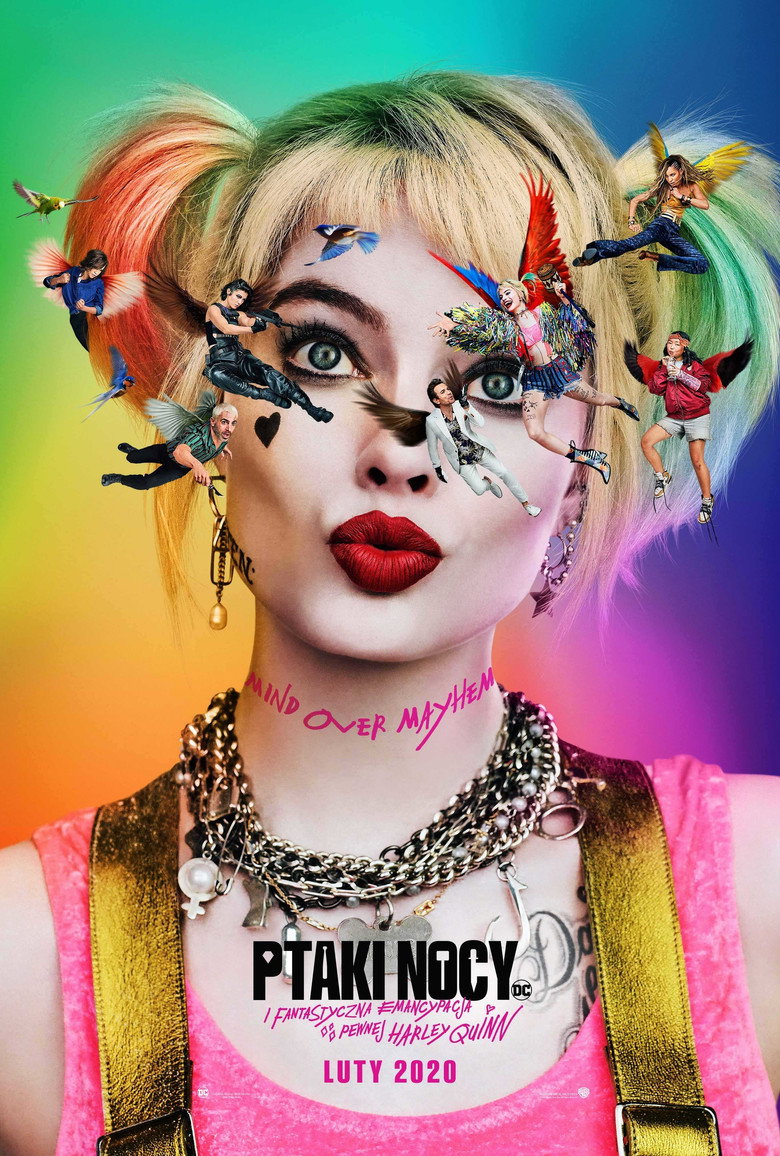 Plakat filmu Ptaki Nocy (i fantastyczna emancypacja pewnej Harley Quinn)