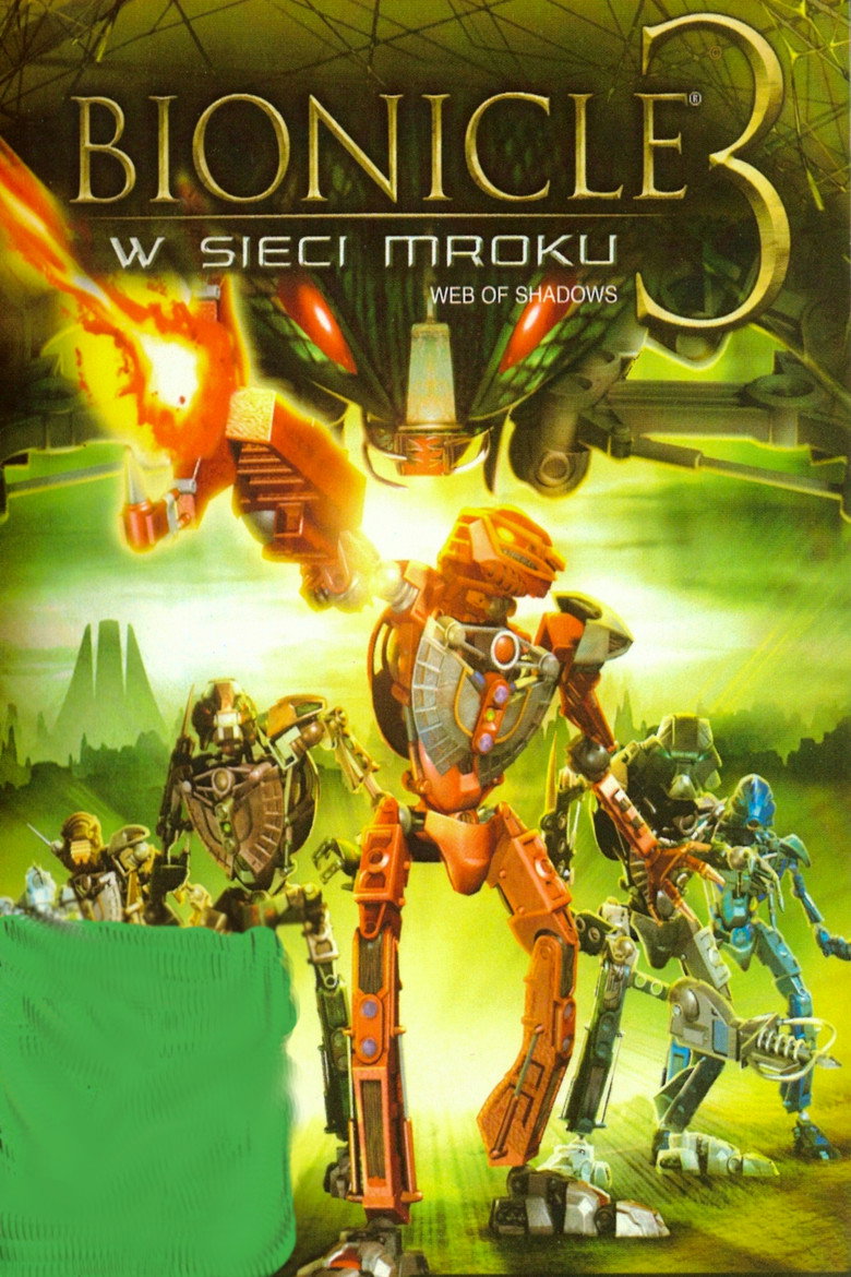 Plakat filmu Bionicle 3: W sieci mroku