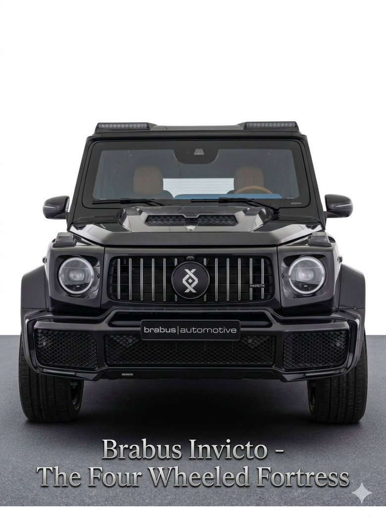 Imatge de Brabus Invicto - Festung auf vier Rädern