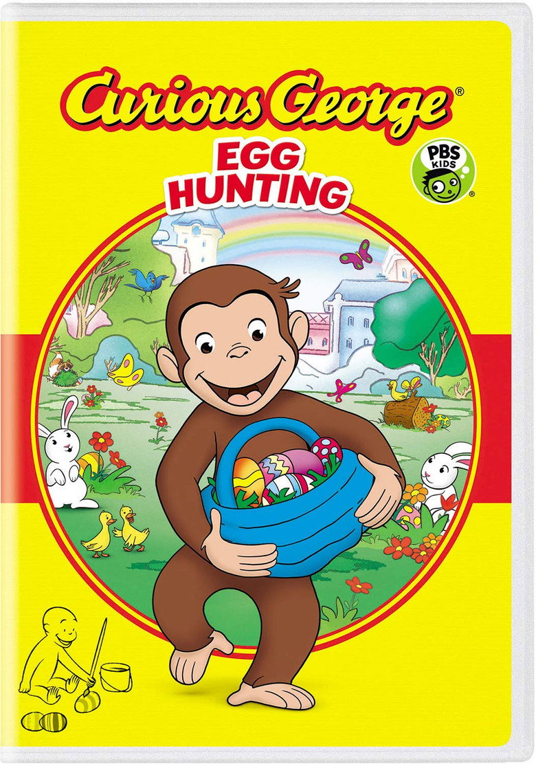 Curious George: Egg Hunting background