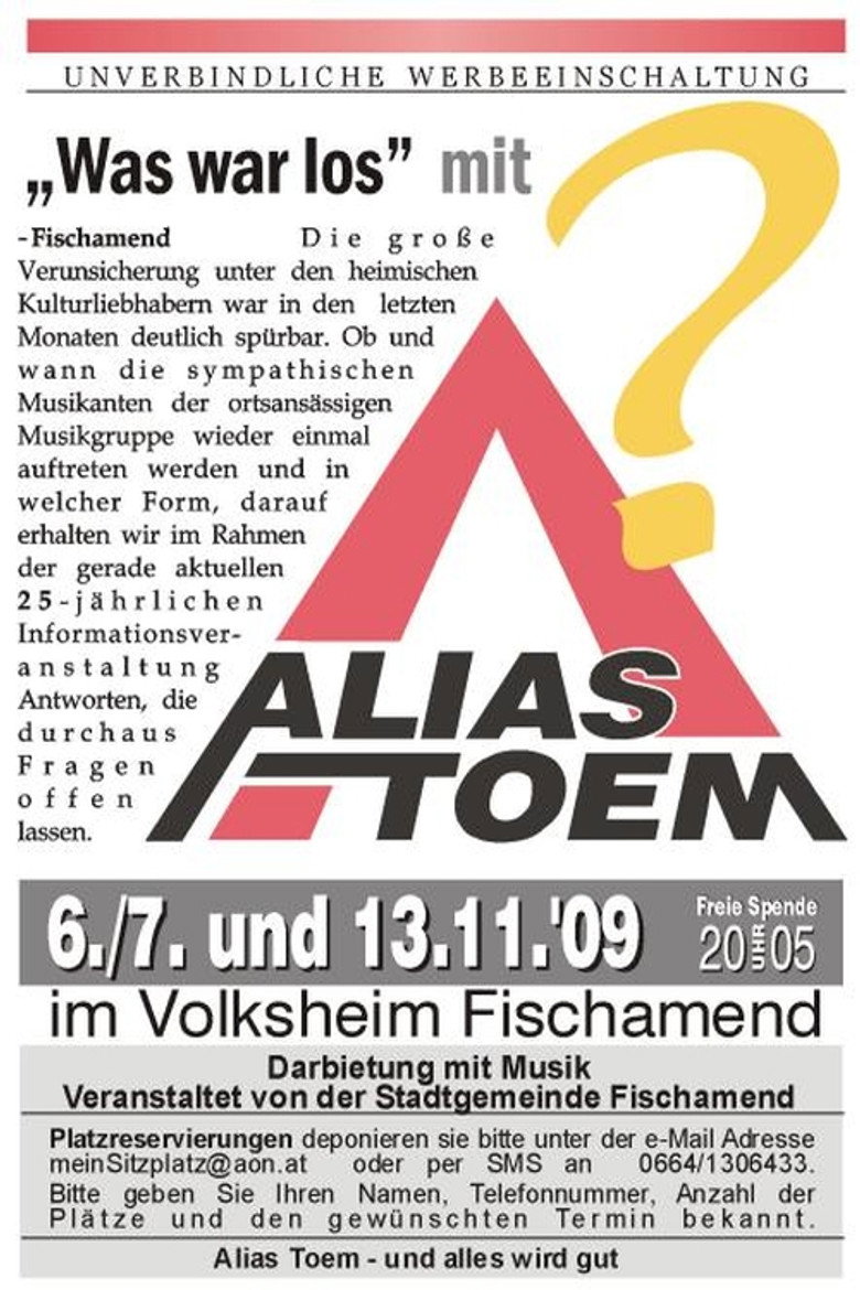 Alias Toem Was War Los background