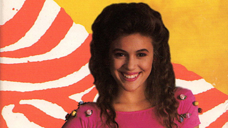 Alyssa Milano's Teen Steam backdrop