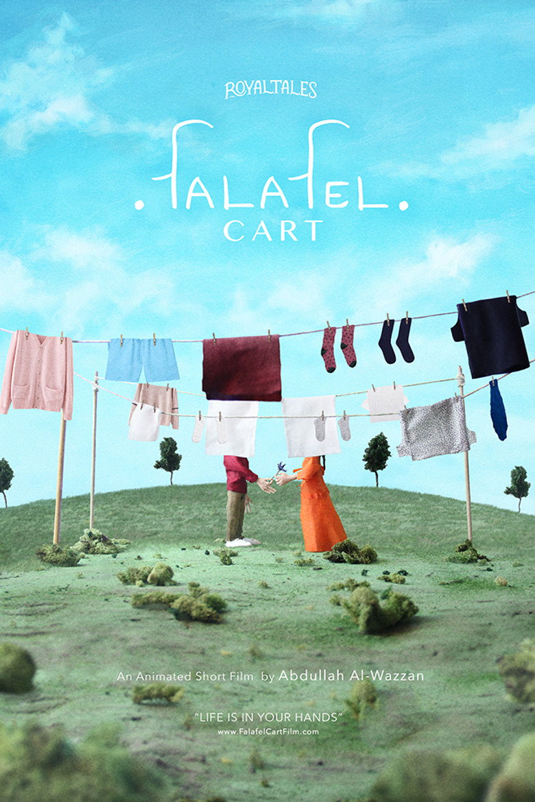 Falafel Cart background