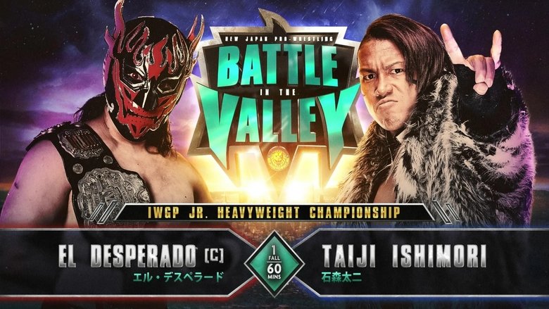 NJPW Battle in the Valley main backdrop