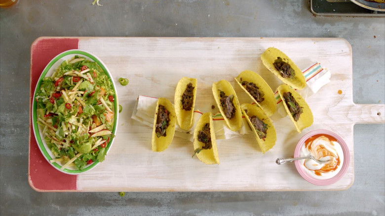 Still image for Jamie's 15-Minute Meals season 1 episode 38: Asian Fish and Ultimate Pork Tacos Still image for Jamie's 15-Minute Meals season 1 episode 38: Asian Fish and Ultimate Pork Tacos