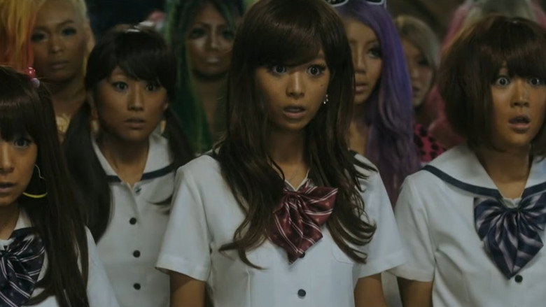 Ganguro Gals Riot backdrop