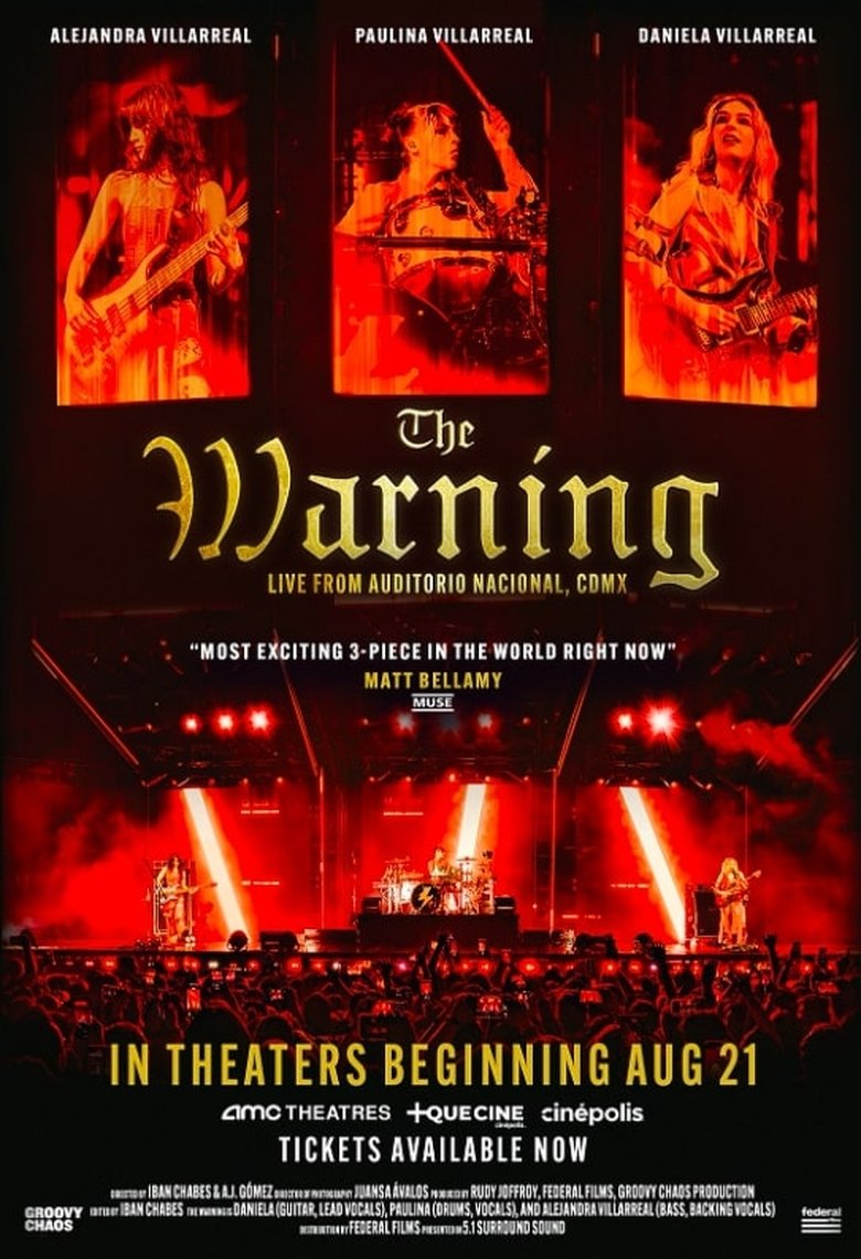The Warning Live From Auditorio Nacional, CDMX main poster
