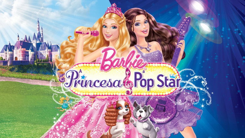 Barbie: A Princesa & A Popstar - Backdrop alternativo 8