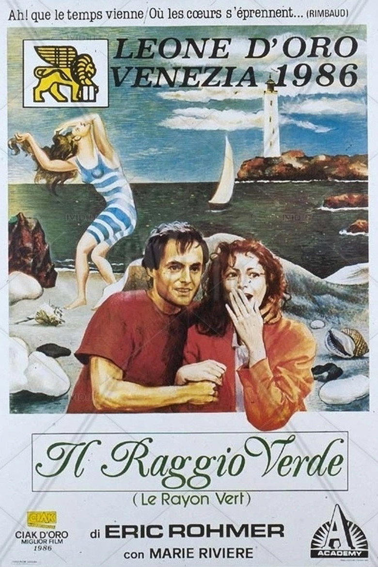 Copertina di Il raggio verde