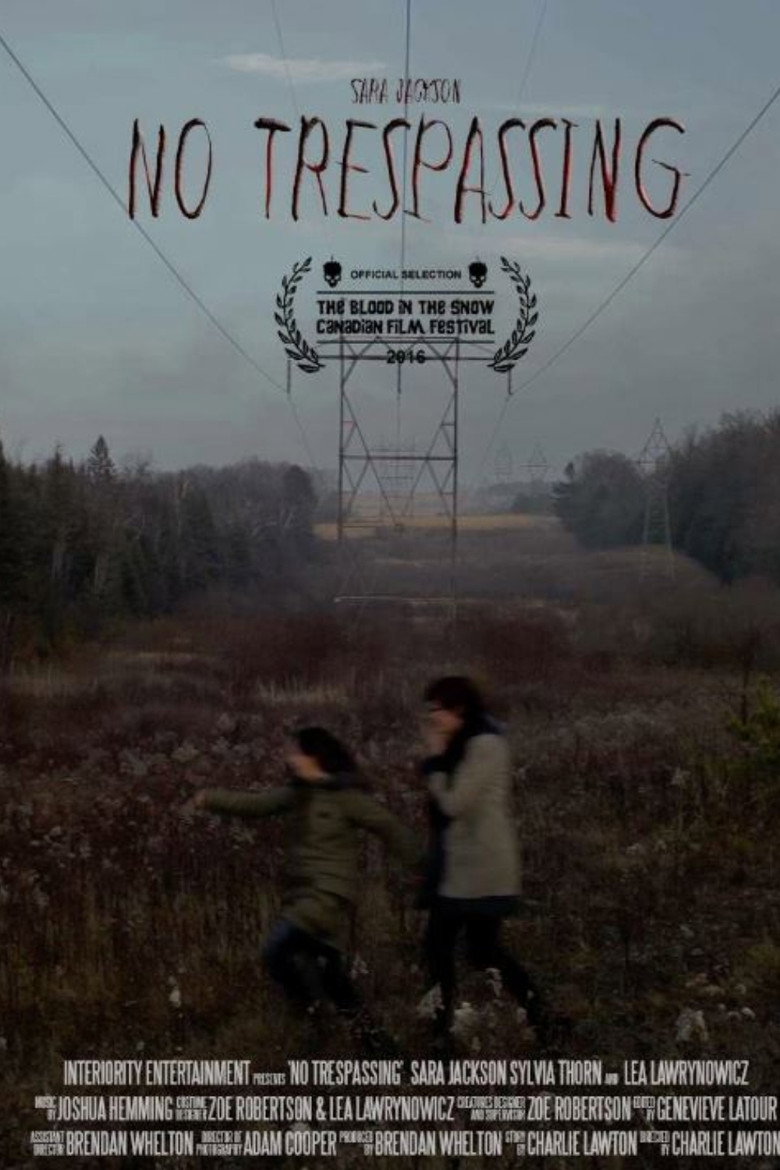 No Trespassing background