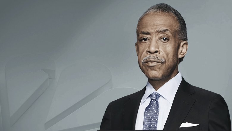 PoliticsNation with Al Sharpton backdrop
