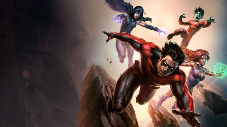 Teen Titans: The Judas Contract banner backdrop