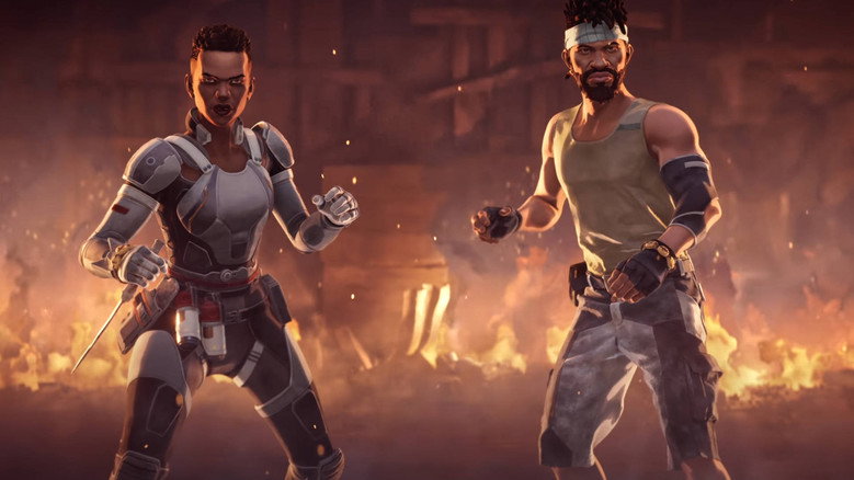 Backdrop from Apex Legends: Gridiron