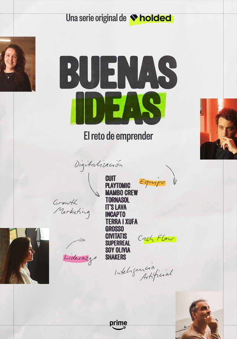 Official poster for Buenas Ideas: El reto de emprender