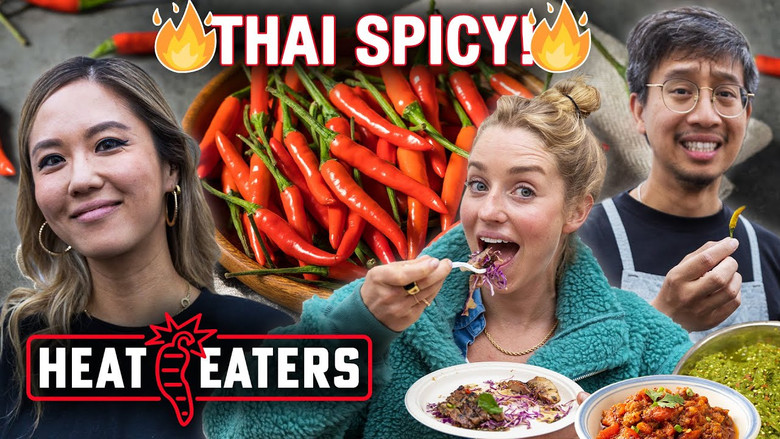 Still image for Heat Eaters season 1 episode 5: What is 'THAI SPICY?' Massive Thai FEAST + Molly Baz Thai Taco Taste-Test! Still image for Heat Eaters season 1 episode 5: What is 'THAI SPICY?' Massive Thai FEAST + Molly Baz Thai Taco Taste-Test!