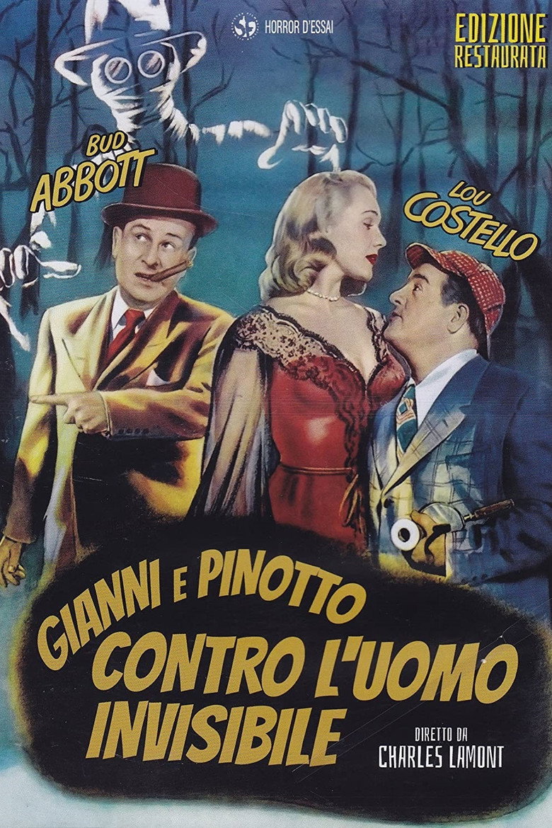Copertina di Gianni e Pinotto contro l'uomo invisibile