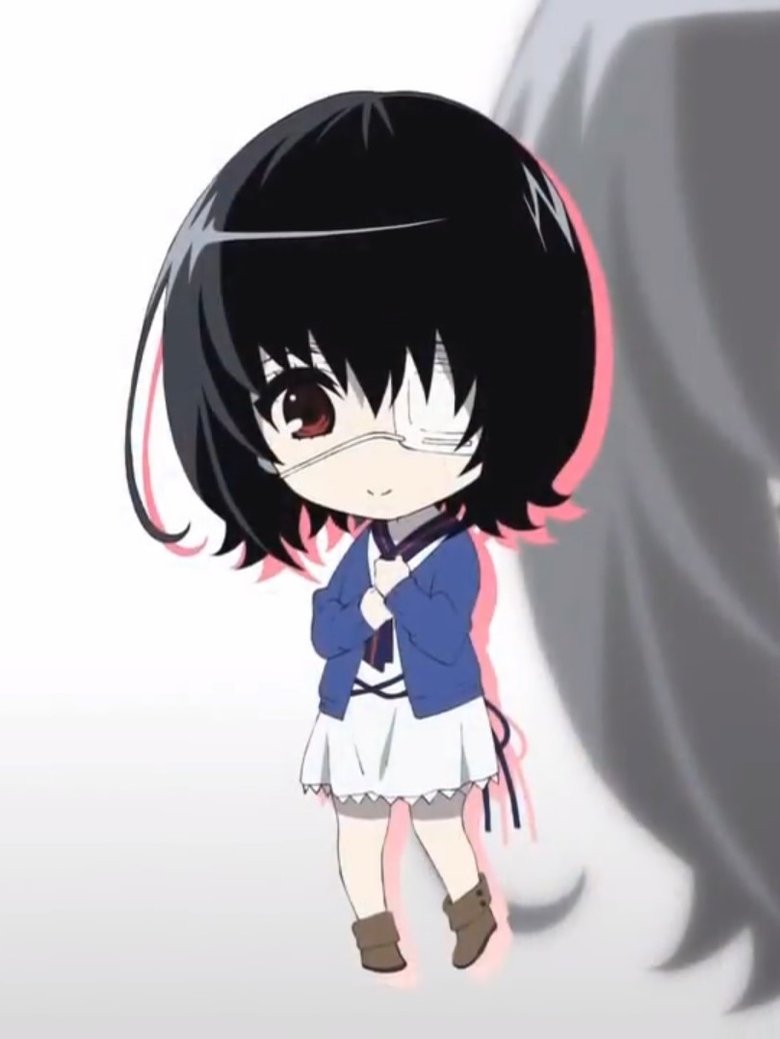 Another: Misaki Mei - Shizukani main poster