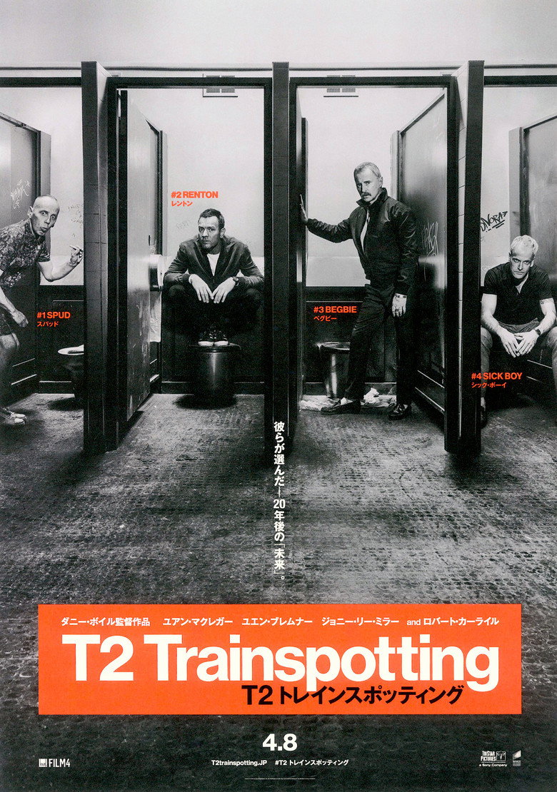 Plakat filmu T2 トレインスポッティング
