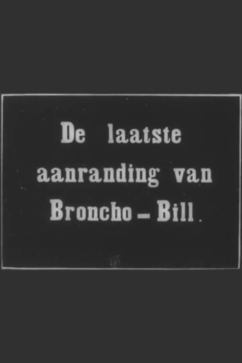 Filmposter: Broncho Billy's Last Hold-Up