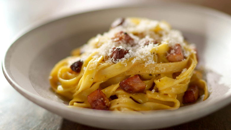 Still image for In the Kitchen with Abner and Amanda season 1 episode 1: Egg Noodles with Carbonara