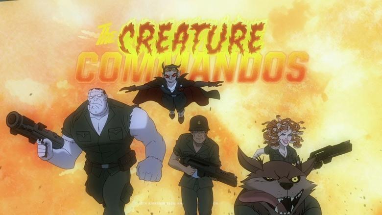 The Creature Commandos backdrop