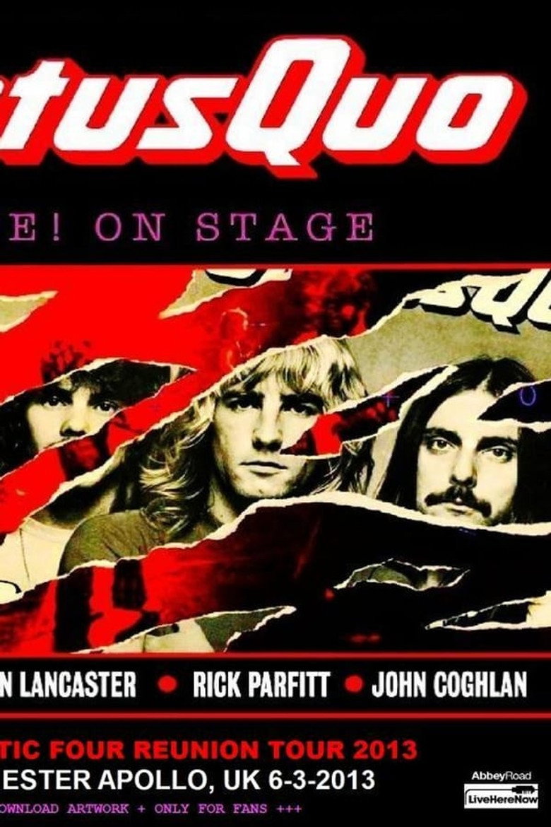 Status Quo Live Manchester 6th 2013 background