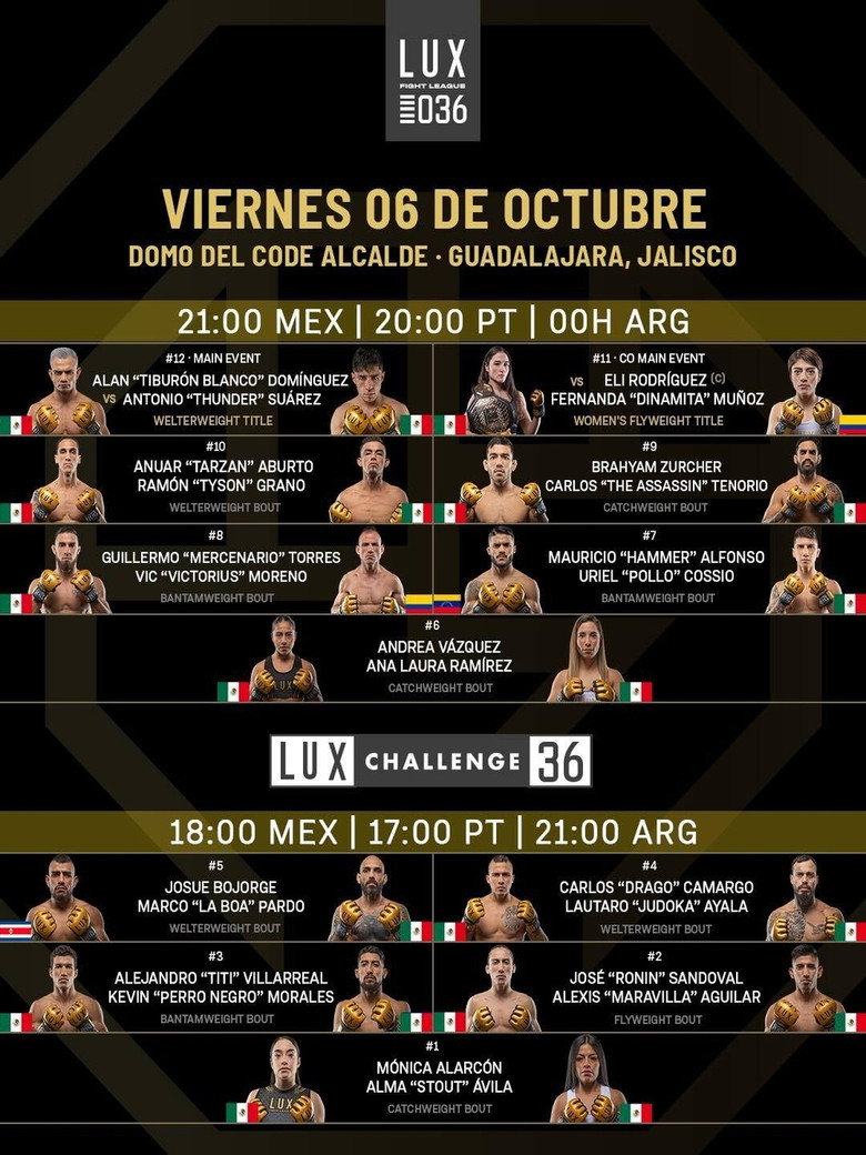 Imatge de Lux Fight League 36