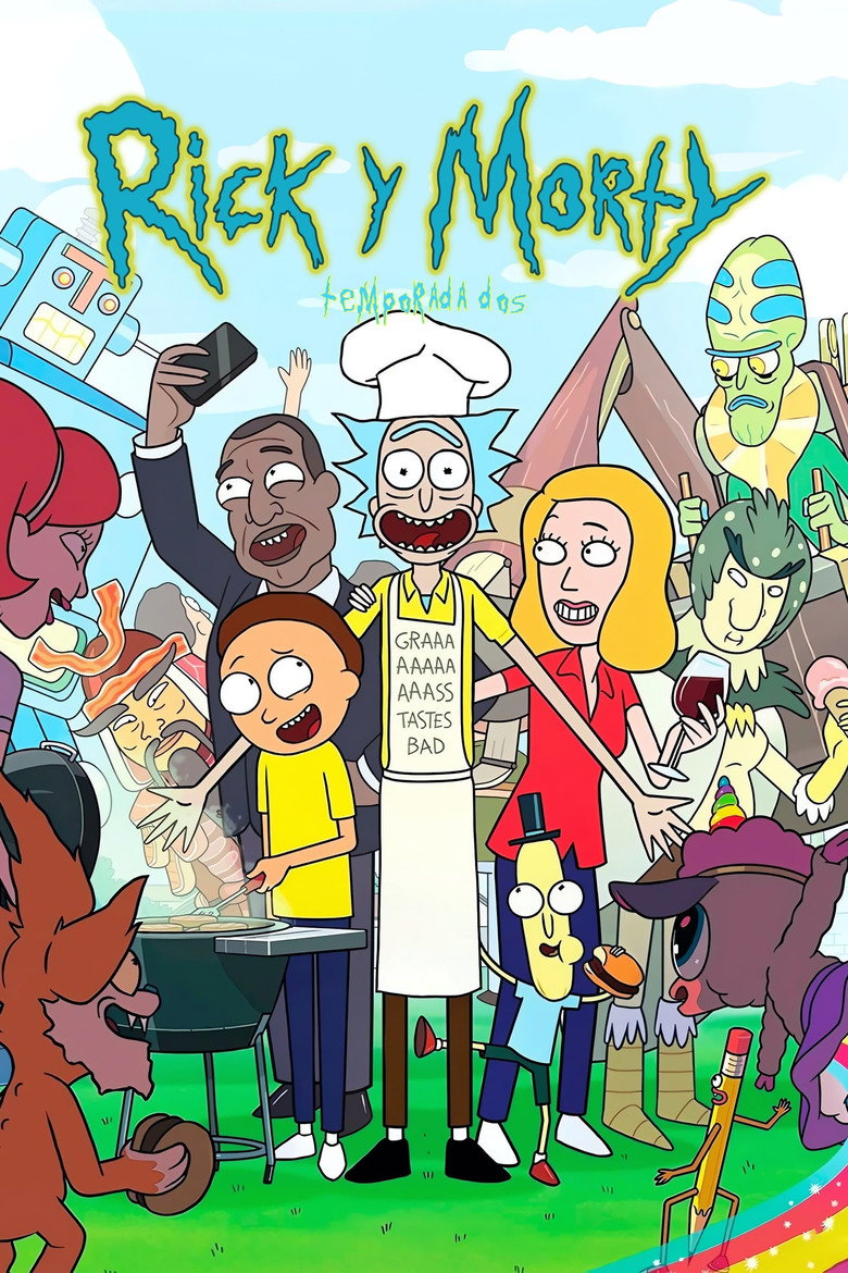 Portada de Rick y Morty - T2E1 - Todo en uno T2