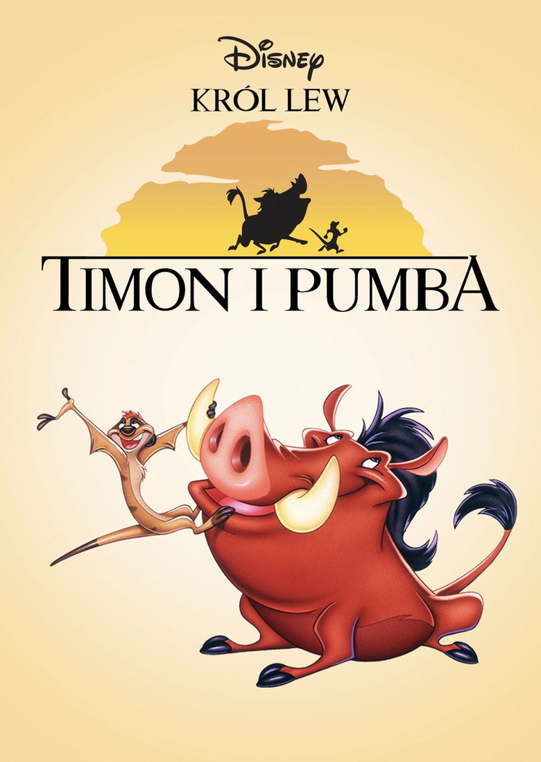 Plakat serialu Timon i Pumba (1995–1999)