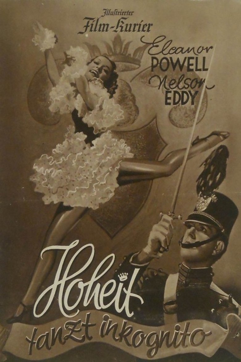 Hoheit tanzt inkognito poster