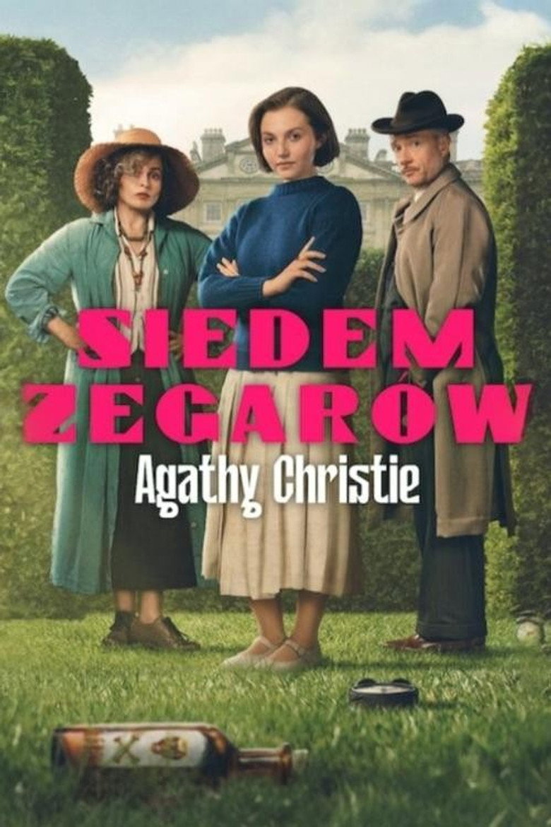 Plakat serialu Siedem Zegarów Agathy Christie (2026)