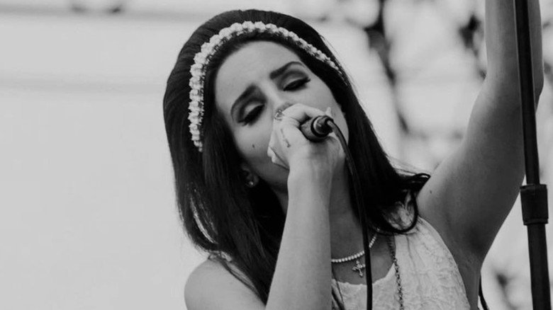Still from Lana Del Rey Million Dollar Man Performance 2012