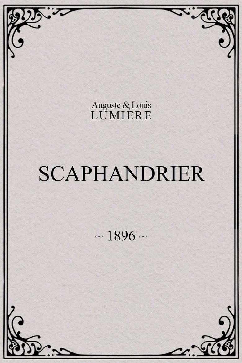 Scaphandrier main poster