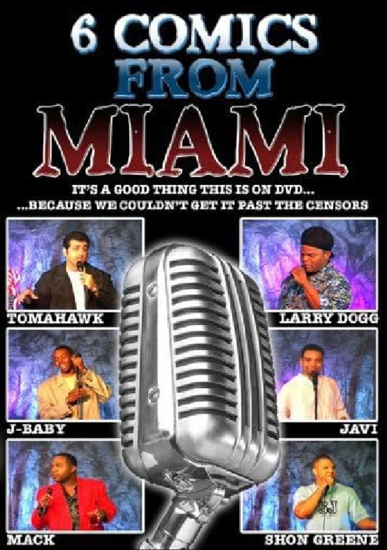 6 Comics from Miami background