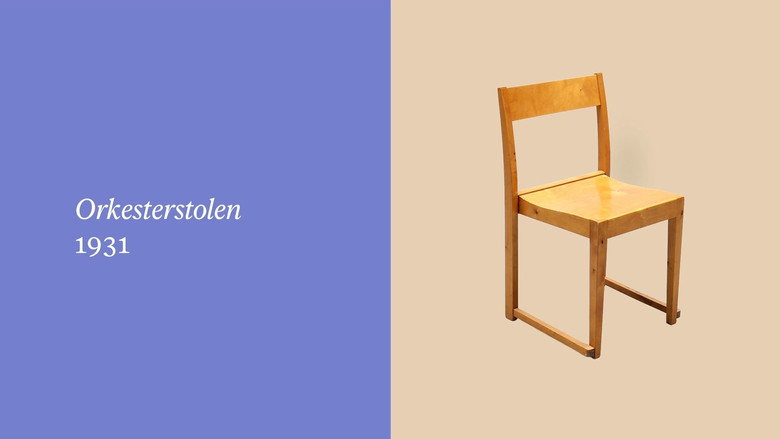 The Orchestra Chair 1931 - Sven Markelius