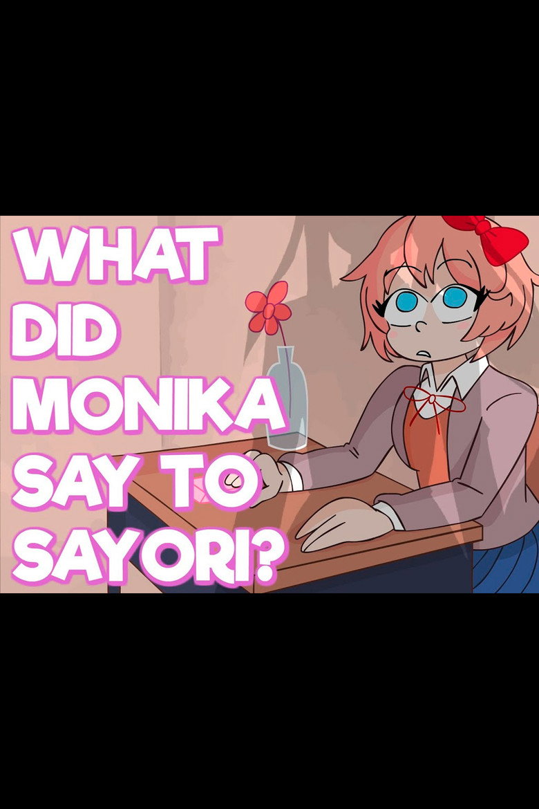 Imatge de WHAT DID MONIKA SAY TO SAYORI? (Doki Doki Literature Club Plus Animation)