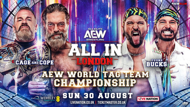 Frame from AEW All In 2026: London