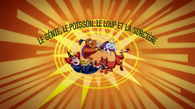 Le génie, le poisson, le loup et la sorcière