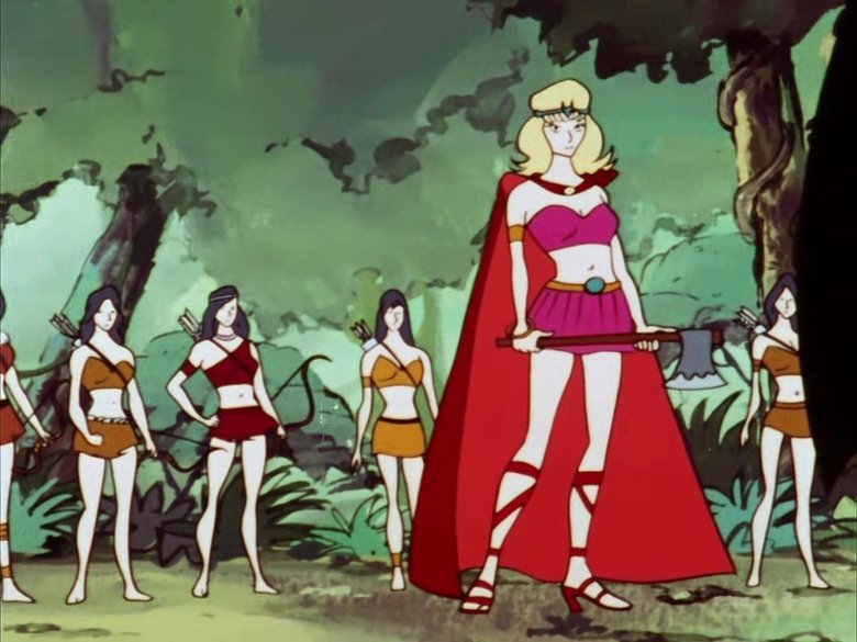 Still image for Time Bokan Series: Yatterman season 1 episode 13: The Surprising Amazomes