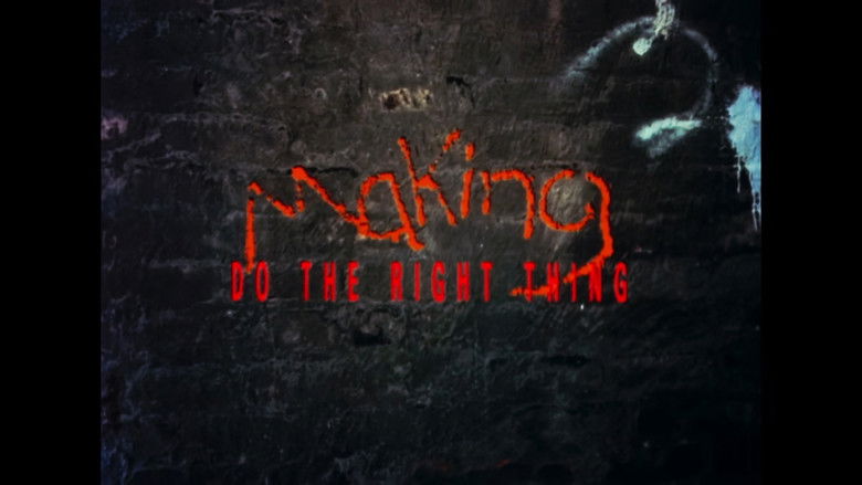 Fons de Making 'Do the Right Thing'