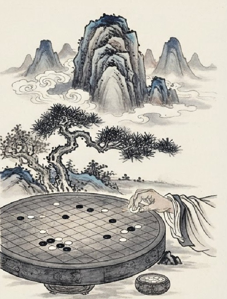 Official poster for 陈林涛的围棋布局专题课程