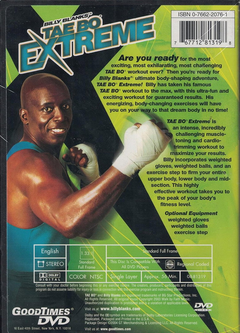Imatge de Billy Blanks' Tae Bo Extreme: Push Your Limits
