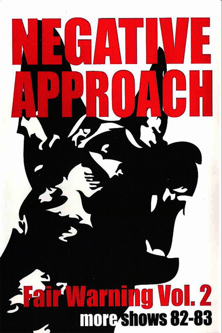 Negative Approach: Fair Warning: Vol. 2 background