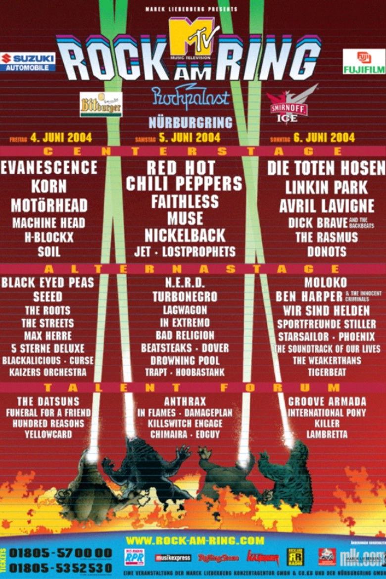 Imatge de Red Hot Chili Peppers - Live at Rock am Ring (Rockpalast 2004)