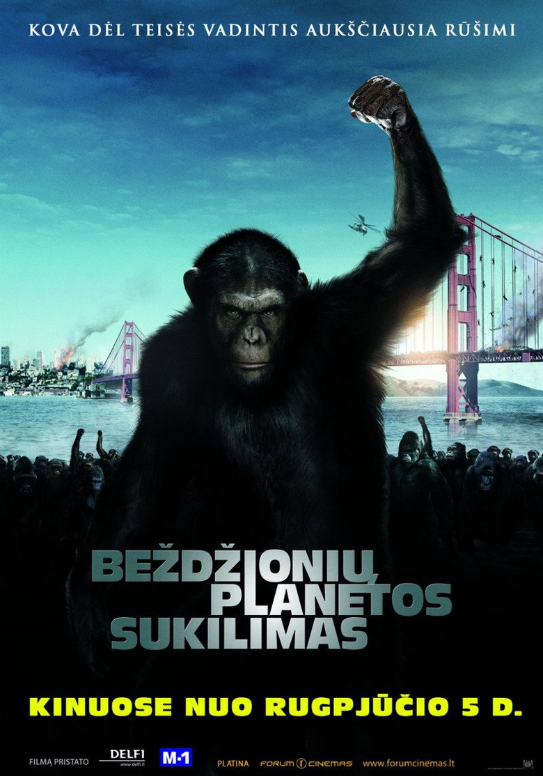 Beždžionių planetos sukilimas (2011)