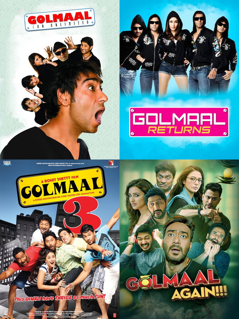 Постер коллекции Golmaal Collection