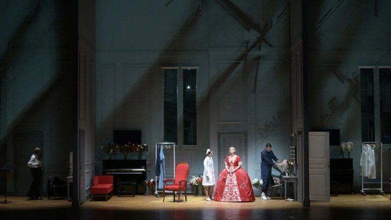 Les Noces de Figaro, Opéra Garnier de Paris main backdrop